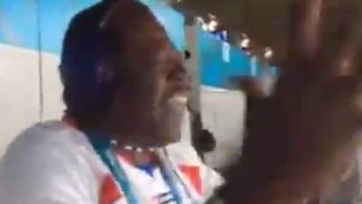 El costarricense Mario Mcgregor Blake, narrador de Deportivas Columbia, narró así el gol de Michael Umaña.