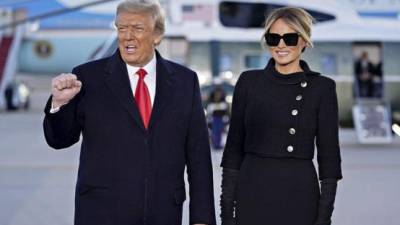 Trump y Melania se vacunaron contra el coronavirus en enero pasado, revelaron exfuncionarios de EEUU./AFP.