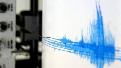 Foto referencial, medición de sismo. AFP.