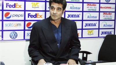 Diego Vásque, durante la conferencia de prensa.