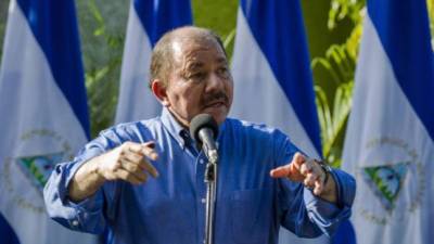 El presidente de Nicaragua Daniel Ortega. EFE/Archivo