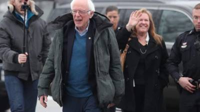 El socialista Bernie Sanders se apresta a obtener su primera victoria en las primarias demócratas en New Hampshire./AFP.