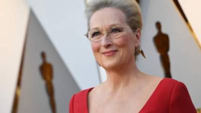 La actriz Meryl Streep en la 90 edición de los premios Óscar.