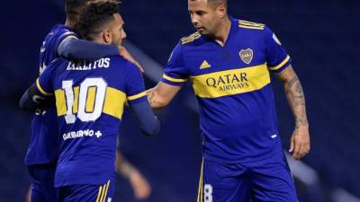 Con este resultado, el Xeneize sabe que no podrá haber Superclásico ante River en octavos, puesto que el Millonario también clasificó segundo en su zona. Foto EFE.