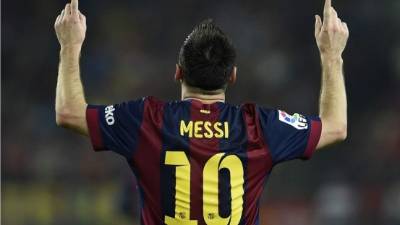 'La Pulga' marcó el tercer tanto en el triunfo contra el Eibar en el Camp Nou.