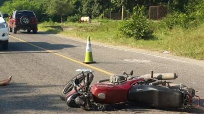 El accidente se produjo a eso de las 7:30 am de ayer.