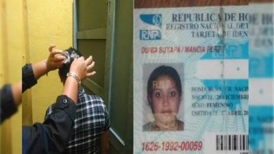 La mujer fue identificada como Dunia Suyapa Mancía Pérez.