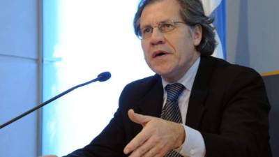 El secretario general de la OEA, Luis Almagro, se refirió al proceso de diálogo de Honduras.