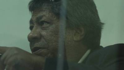 Maradiaga mientras tomaba nota del amistoso que ganó Honduras ante Nicaragua.