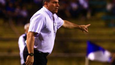 Luis Suárez, técnico de la Selección de Honduras.
