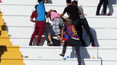El estadio de Tegucigalpa no fue sancionado.