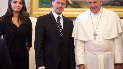 La pareja presidencial mexicana recibirá al Papa Francisco el próximo viernes en la capital de ese país.