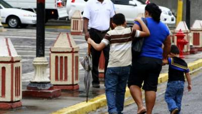 Las lluvias persistirán en la zona norte aunque con menor intensidad que en otras regiones de Honduras.