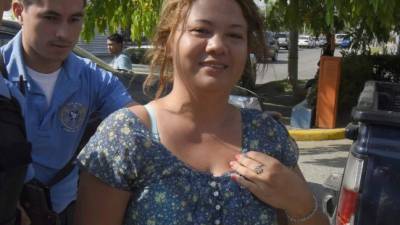 La mujer reconocida como 'La colombiana' fue capturada la semana anterior en poder de drogas.