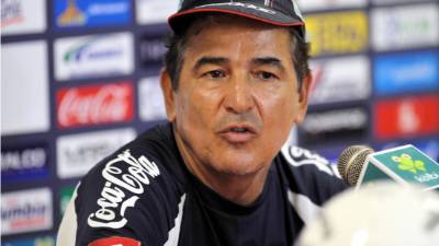 Jorge Luis Pinto, seleccionador de Costa Rica.
