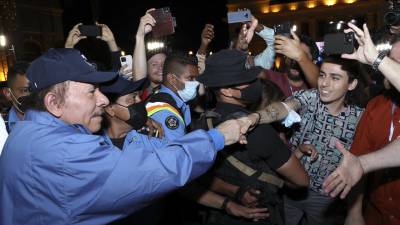 Ortega ganó unas polémicas elecciones en Nicaragua que no son reconocidas por la Comunidad Internacional a excepción de sus aliados, Rusia, Venezuela y Cuba.
