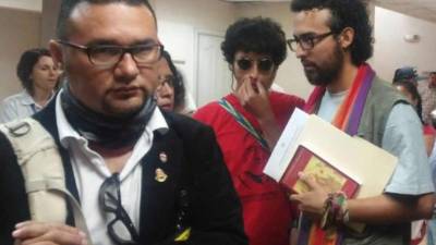 Moisés Cáceres, Sergio Ulloa y Cesario Padilla.