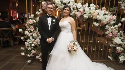 Juan Diego Filippi y Angy Orellana