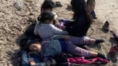 Tres niñas hondureñas y dos guatemaltecas fueron abandonadas por coyotes en la frontera de Texas./