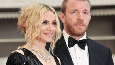 Madonna y Guy Ritchie durante su matrimonio.