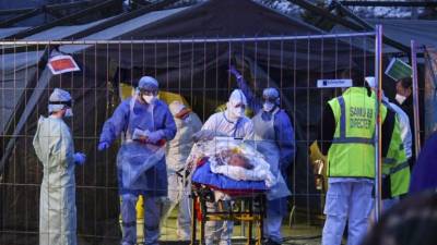 Estados Unidos duplicó el número de muertos en 24 horas sobrepasando las 2,000./AFP.