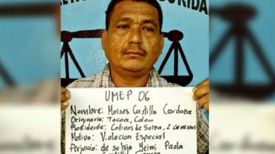 Moisés Castillo Cardoza fue detenido por miembros de la Fusina.