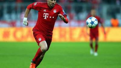 Javi Martínez suma tres eliminación en semifinales de la Champions League con el Bayern Múnich.