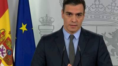 El presidente de España, Pedro Sánchez. Foto: EFE