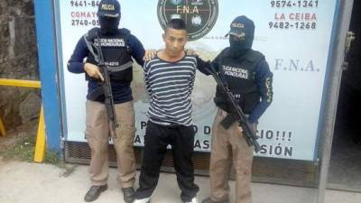 José Luis Membreño Cubas (25) alias 'El Cholo' es acusado de extorsión.