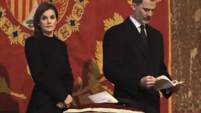 Felipe IV y Letizia, reyes de España. Foto: AFP/Archivo