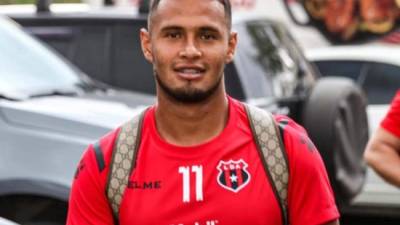 Alexander López no podrá ser de la partida ante el Atlanta United. Foto Facebook Liga Deportiva Alajuelense - Costa Rica.