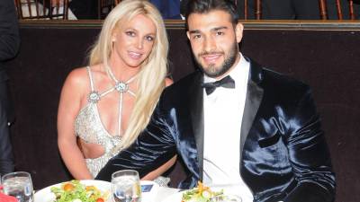 Britney Spears y Sam Asghari en una foto de archivo.