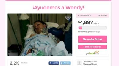 Wendy Motiño se mantiene en delicado estado de salud tras ser víctima de la violencia.