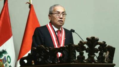 Pedro Gonzalo Chávarry, fiscal general de Perú.