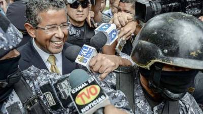El expresidente salvadoreño Francisco Flores se encuentra detenido en una prisión de San Salvador.