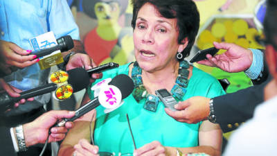 La canciller Mireya Agüero no dio detalles de las peticiones de extradición.