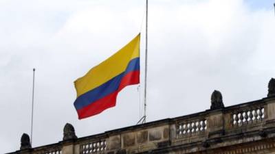 La bandera de Colombia estuvo a media asta en el Palacio de Nariño por los tres días de duelo decretados por el Gobierno tras la muerte de Gabriel García Márquez.