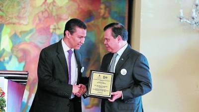 Ebal Díaz, exministro de la Presidencia, y Ricardo Cardona, otrora secretario privado del expresidente Juan Orlando Hernández, tuvieron una relación de trabajo muy directa.