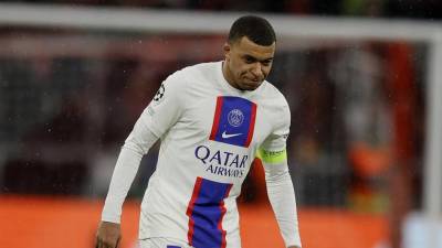 Mbappé no pudo anotar ante el Bayern en ninguno de los partidos.