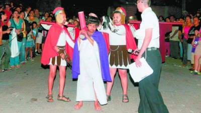 El evento de los niños fue acompañado por la feligresía.