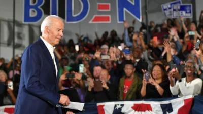 Biden provocó un nuevo escándalo en EEUU tras afirmar que los afroamericanos no deben votar por Trump./AFP.