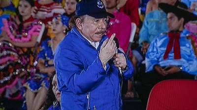 Daniel Ortega, presidente de Nicaragua. Fotografía: EFE