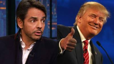 Eugenio Derbez opina que Trump representa un peligro para EUA.