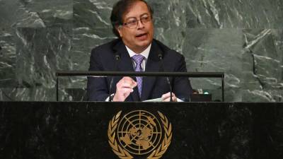 El presidente colombiano denunció la fallida guerra contra las drogas en su primer discurso ante la ONU.