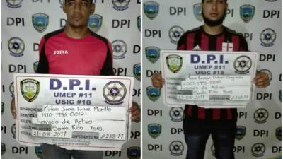 Los sujetos son acusados de lavado de activos.