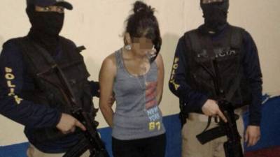 La menor Karen Yamileth Villeda Sandoval, conocida como la 'Pichetía', integrante de la pandilla 18, fue capturada por vínculos con las muertes de los menores de La Pradera.