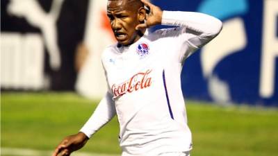 Romell Quioto marcó un gol en el clásico contra Real España.