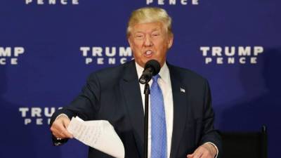 El candidato republicano Donald Trump asegura que sigue teniendo gran apoyo.