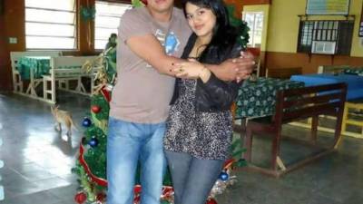 Jenry Eduardo Andino Rivera y su hermana Maryori Sofía Ponce Andino.