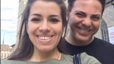 Carol Victoria Urban y su ex Cristian Castro